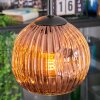 Ripoll hanging light, globe light, Cluster pendant lamp coppery, 4-light sources