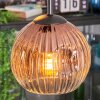 Ripoll hanging light, globe light, Cluster pendant lamp clear, coppery, 4-light sources