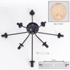 Basto ceiling light Ecru, 8-light sources