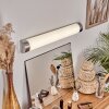 MORGES mirror light LED chrome, white, 1-light source