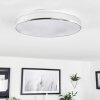 Makak Ceiling Light LED chrome, white, 1-light source