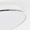 Makak Ceiling Light LED chrome, white, 1-light source