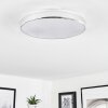 Makak Ceiling Light LED chrome, white, 1-light source