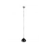 Brilliant RIDER Pendant Light black, 1-light source