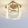 FELIN ceiling light LED matt nickel, 1-light source