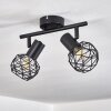 Palmira Ceiling Light black, 2-light sources