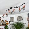 BARIPADA Ceiling Light black, 6-light sources