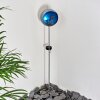 LOANO solar light LED blue, silver, 1-light source