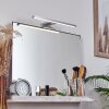 MORGES mirror light LED chrome, white, 1-light source