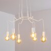 Cuyama Pendant Light white, 6-light sources