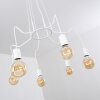 Cuyama Pendant Light white, 6-light sources