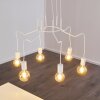 Cuyama Pendant Light white, 6-light sources