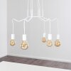 Cuyama Pendant Light white, 6-light sources