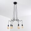 Cuyama Pendant Light black, 6-light sources