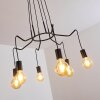 Cuyama Pendant Light black, 6-light sources