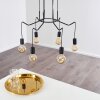 Cuyama Pendant Light black, 6-light sources