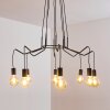 Cuyama Pendant Light black, 8-light sources