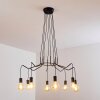 Cuyama Pendant Light black, 8-light sources