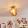 Tomboul Ceiling Light gold, 1-light source