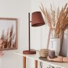 LUNGRE Table lamp rust-coloured, 1-light source