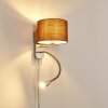 Wiby Wall Light LED matt nickel, 2-light sources