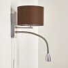 Wiby Wall Light LED matt nickel, 2-light sources