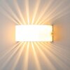 PESARO Wall Light matt nickel, 1-light source