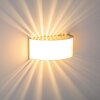 PESARO Wall Light matt nickel, 1-light source