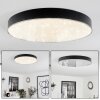 Mentque Ceiling Light LED black, 1-light source