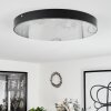 Mentque Ceiling Light LED black, 1-light source