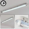 Ilena outdoor ceiling light, outdoor light, bathroom light, spotlight, ceiling light LED grey, 1-light source
