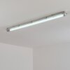 Ilena outdoor ceiling light, outdoor light, bathroom light, spotlight, ceiling light LED grey, 1-light source