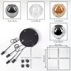 Ripoll hanging light, globe light, Cluster pendant lamp Amber, chrome, clear, Smoke-coloured, 4-light sources