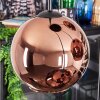 Koyoto hanging light, globe light, Cluster pendant lamp coppery, 4-light sources