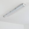 Ilena outdoor ceiling light, outdoor light, bathroom light, spotlight, ceiling light LED grey, 1-light source