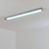 Ilena outdoor ceiling light, outdoor light, bathroom light, spotlight, ceiling light LED grey, 1-light source