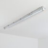 Ilena outdoor ceiling light, outdoor light, bathroom light, spotlight, ceiling light LED grey, 1-light source