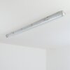 Ilena outdoor ceiling light, outdoor light, bathroom light, spotlight, ceiling light LED grey, 1-light source