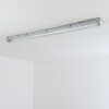 Ilena outdoor ceiling light, outdoor light, bathroom light, spotlight, ceiling light LED grey, 1-light source