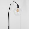 Ripoll globe light, floor lamp, Arch lamps black, 1-light source