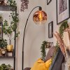 Ripoll globe light, floor lamp, Arch lamps black, 1-light source