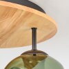 Ripoll ceiling light, globe light Ecru, black, 3-light sources