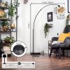 Ripoll globe light, floor lamp, Arch lamps black, 1-light source