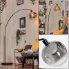 Ripoll globe light, floor lamp, Arch lamps black, 1-light source
