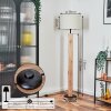 Soungou floor lamp Ecru, black, 1-light source