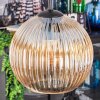 Koyoto hanging light, globe light, Cluster pendant lamp Amber, 4-light sources