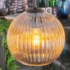 Koyoto hanging light, globe light, Cluster pendant lamp Amber, 4-light sources