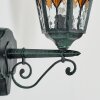 Hongkong outdoor wall light, wall light green, black, 1-light source