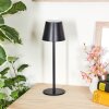 Salgadinho Outdoor table lamp, bathroom light, table lamp LED black, 1-light source