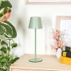 Salgadinho Outdoor table lamp, bathroom light, table lamp LED green, 1-light source